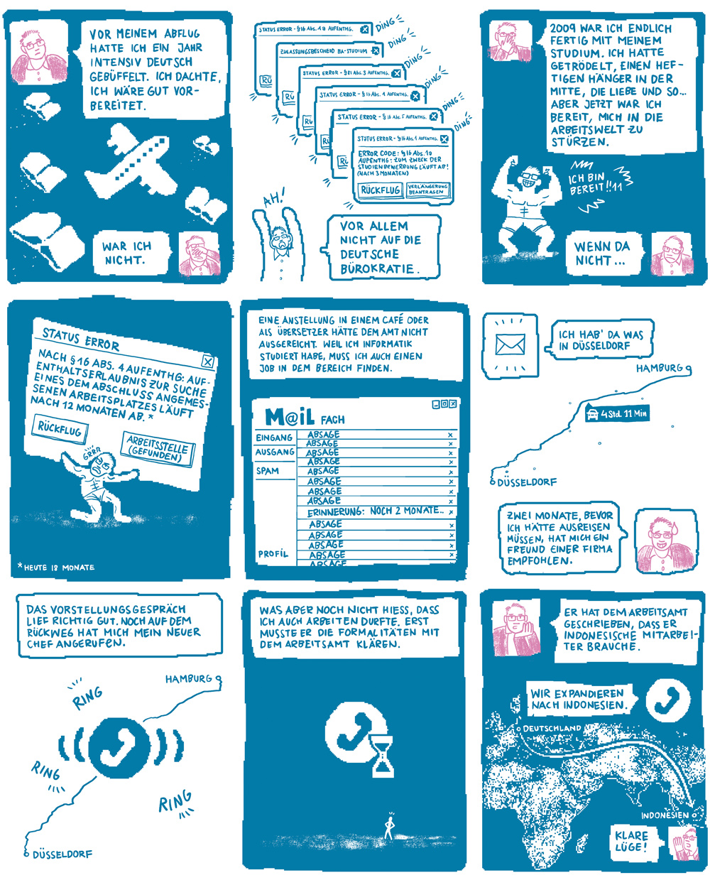 Alphabet des Ankommens